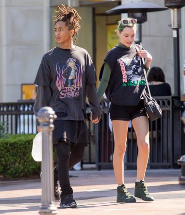 Jaden Smith i Sarah Snyder