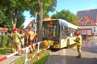 Wypadek autobusu w Mysłowicach