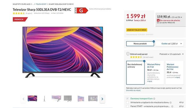 Telewizor Philips 65PUS8506/12 DVB-T2/HEVC