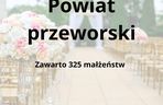 W tych powiatach na Podkarpaciu zawarto najwięcej małżeństw 