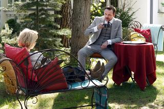 Barwy szczęścia, odcinek 2717. Bożena (Marieta Żukowska), Bruno (Lesław Żurek)