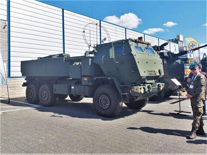 Polska wyrzutnia HIMARS 