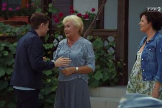 M jak miłość, odcinek 1398. Barbara (Teresa Lipowska), Marysia (Małgorzata Pieńkowska), Marek (Kacper Kuszewski)