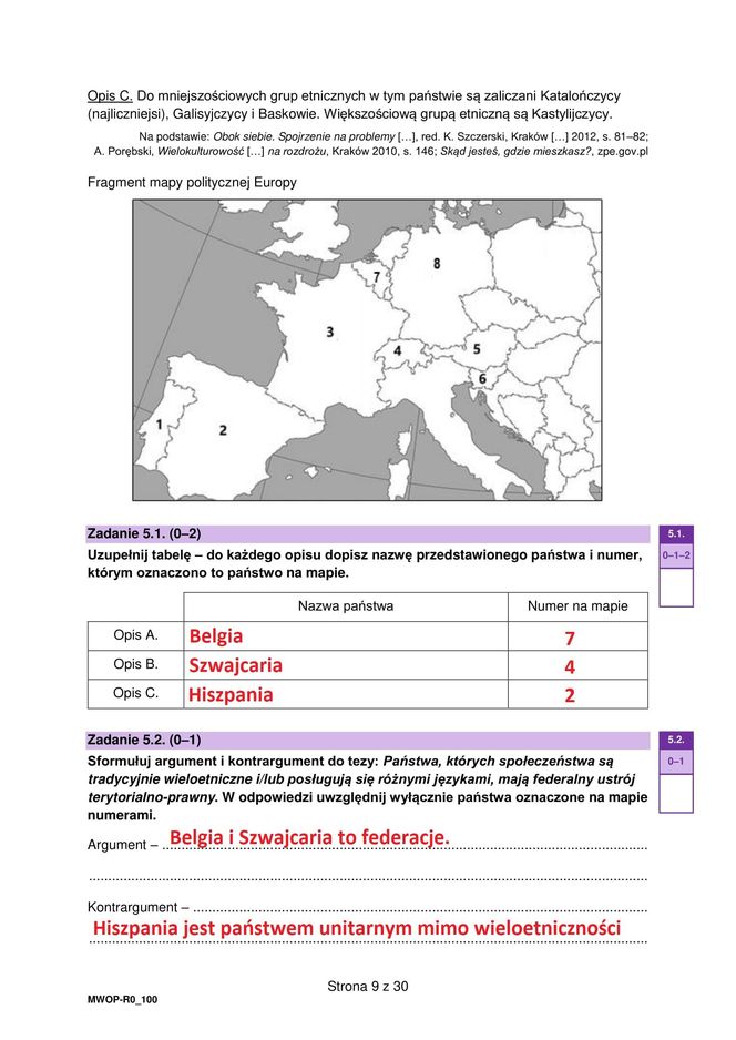Matura 2025: WOS poziom rozszerzony. ODPOWIEDZI 13.05.2025 [FORMUŁA 2023]