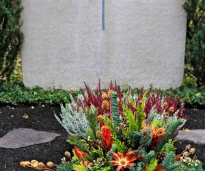 Ekologiczne stroiki na grób na Wszystkich Świętych