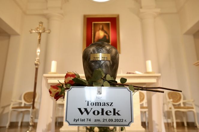 Dariusz Szpakowski na pogrzebie Tomasz Wołka