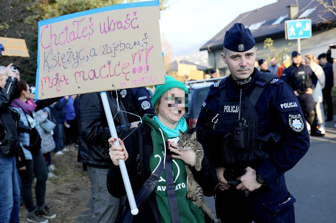 Protest w Bielsku-Białej