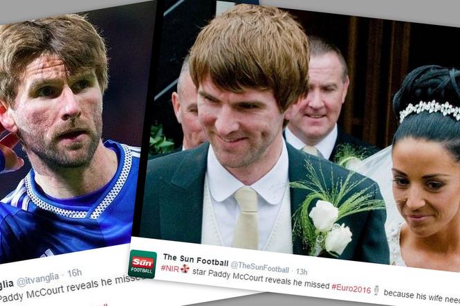 Paddy McCourt z żoną