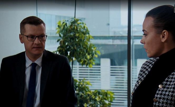 M jak miłość, odc. 1513. Piotrek (Marcin Mroczek), Magda (Anna Mucha)