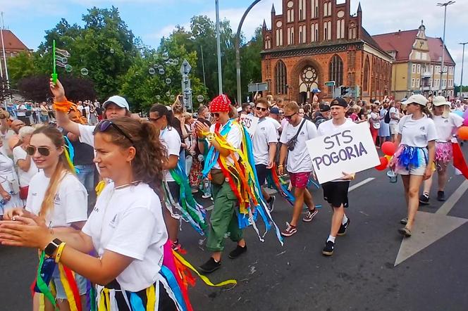 Parada załóg The Tall Ships Races 2024 w Szczecinie