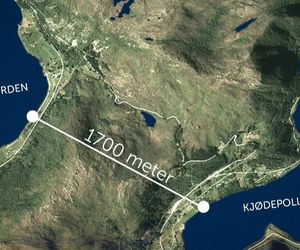 Wizualizacja tunelu dla statków w Norwegii 