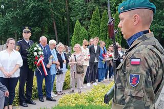 Odsłonięcie tablicy pamięci Ireny Szydłowskiej