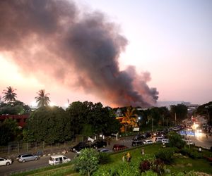 Na lotnisku w Dhace, stolicy Bangladeszu, doszło do pożaru