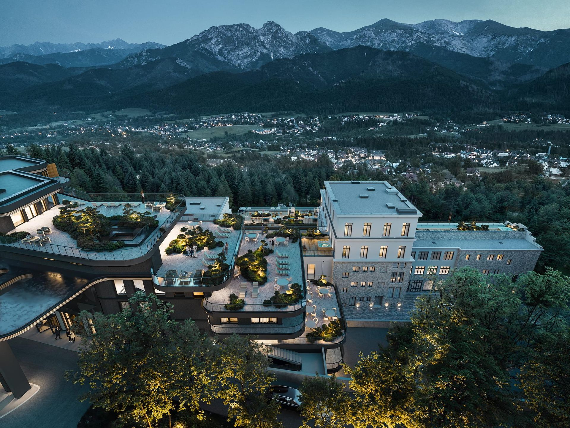 Tak ma wyglądać Hotel Salamandra w Kościelisku