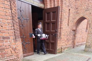 Pogrzeb Grzegorza G., który zginął w Nowem