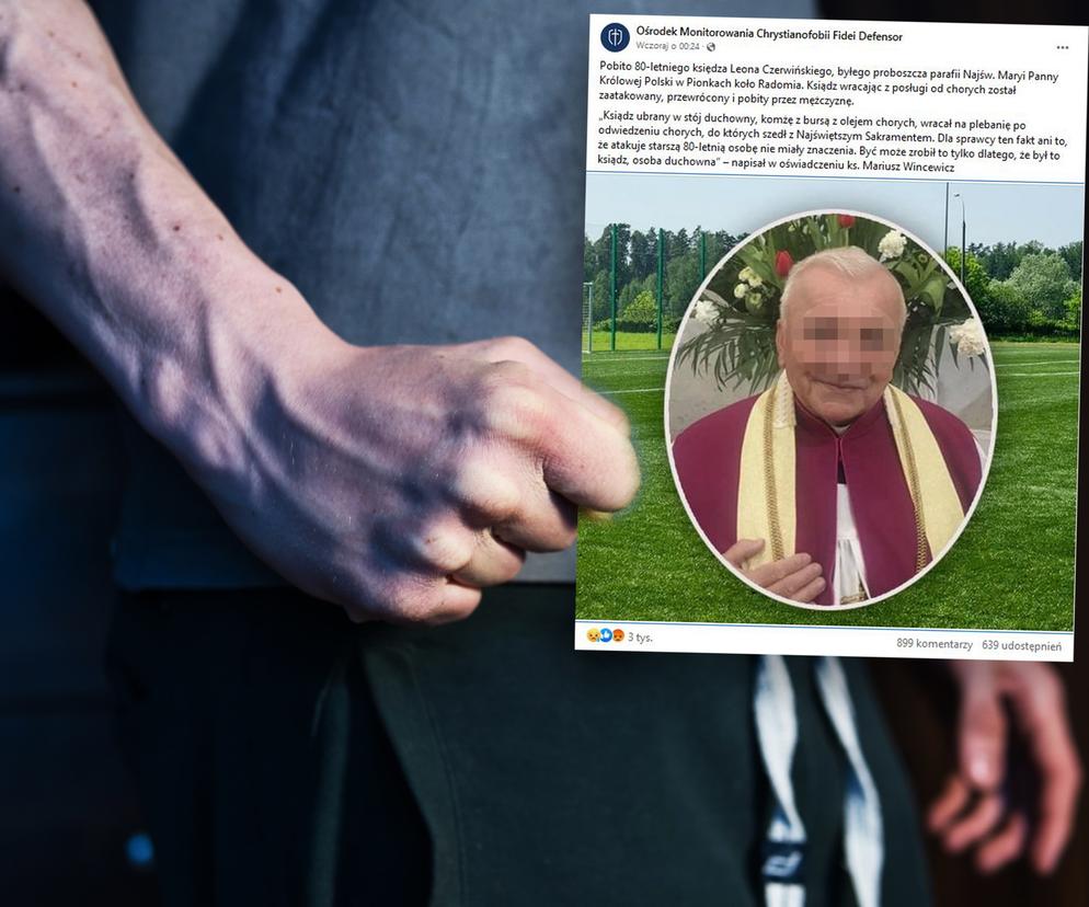 Brutalnie pobito 80-letniego księdza spod Radomia. „Zło przybrało na sile i atakuje”