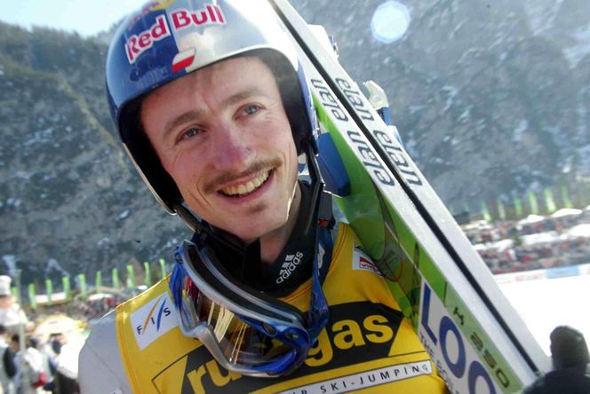 Maciej Kurzajewski i Adam Małysz