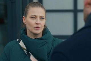 Barwy szczęścia, odcinek 3177. Gabrysia (Marta Juras), Szczepan (Robert Gulaczyk)