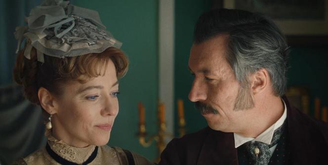 Matylda odc. 6. Maurycy Rubin (Mirosław Haniszewski), Helena Różańska (Małgorzata Buczkowska)
