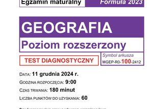 Matura próbna 2025: geografia. Tutaj arkusze CKE i odpowiedzi