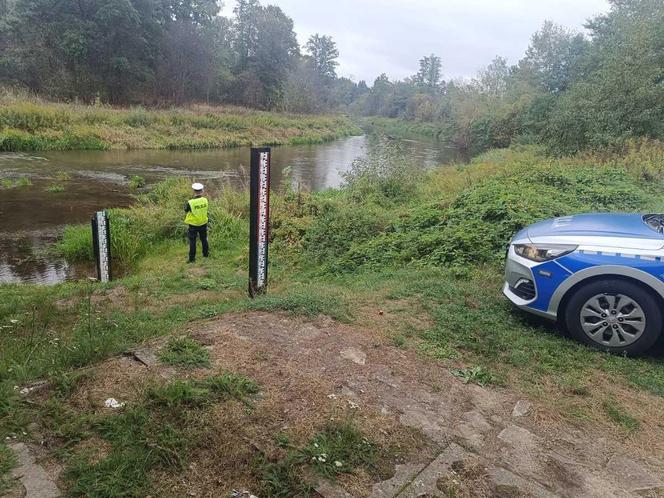 Podkarpaccy policjanci monitorują rzeki w regionie