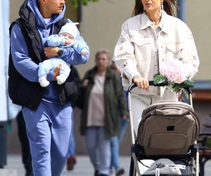 Karolina Gilon i syn. Ma kilka tygodni i juz jest gwiazdą