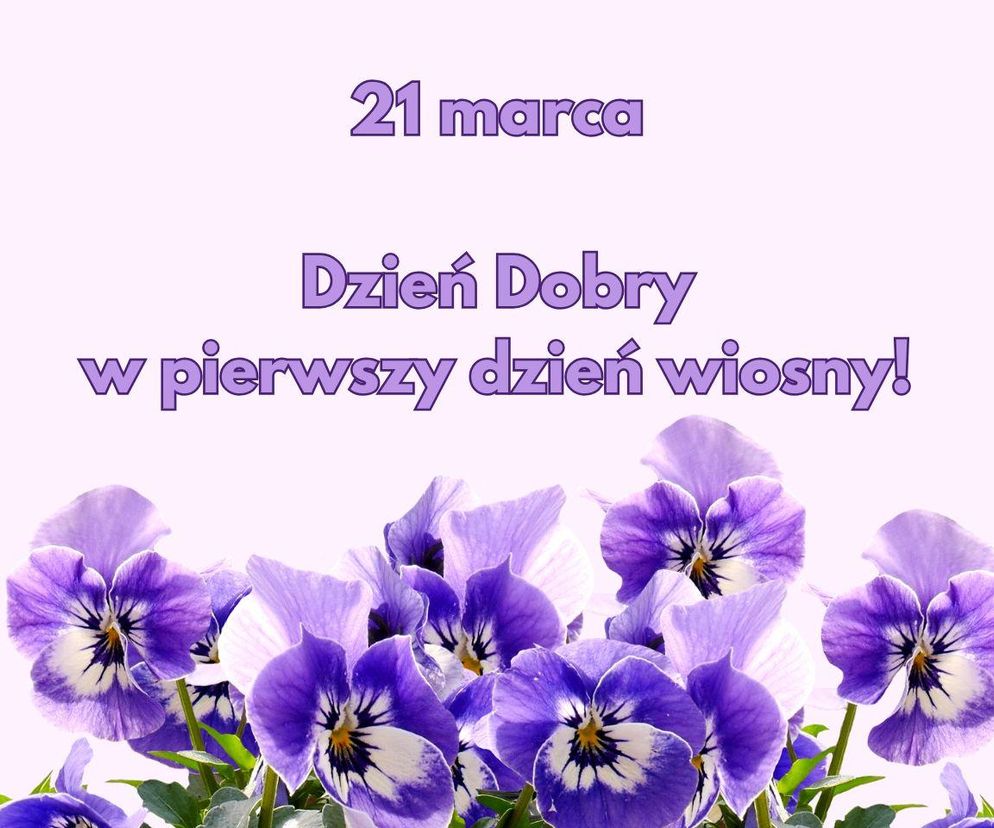 Fajne kartki na pierwszy dzień wiosny