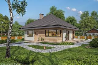 C444 Czterolistna koniczyna - wizualizacje, plany, aranżacje