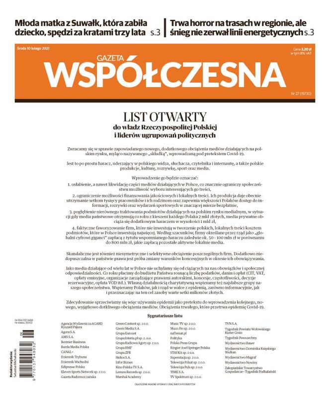 Media bez wyboru. Okładki największych dzienników w Polsce. Co się dzieje?