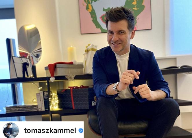 Tomasz Kammel chwali się apartamentem za miliony