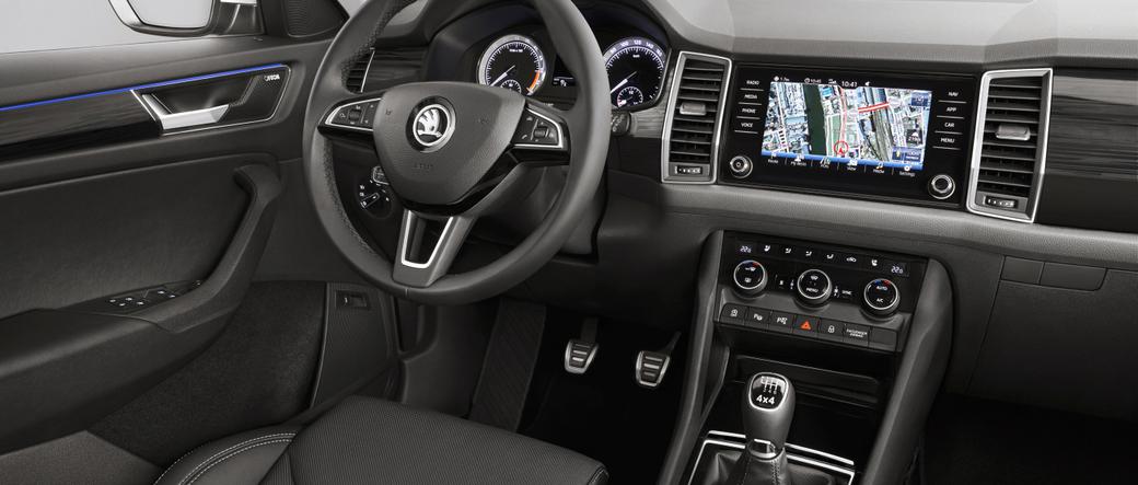 Skoda Kodiaq wnętrze