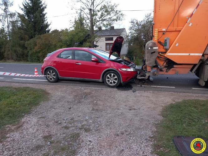 Poważny wypadek w Parszowie