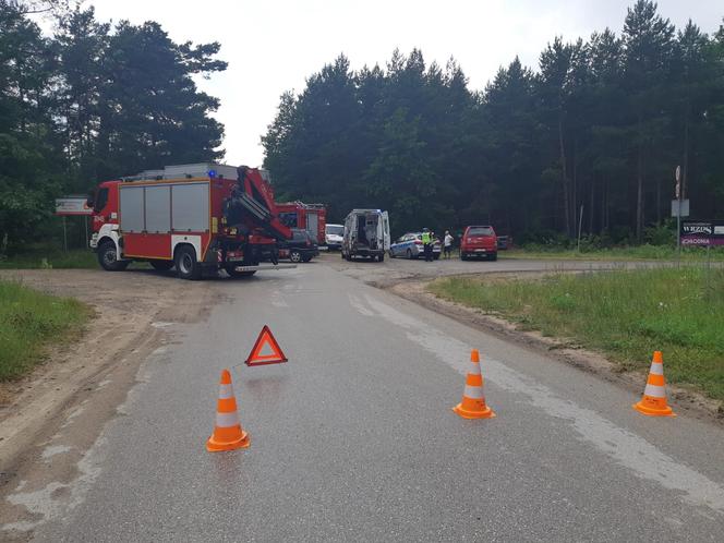 Wypadek w Napękowie