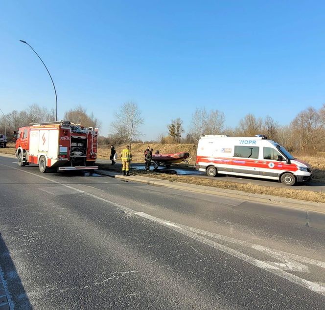 Ciało znalezione w rowie melioracyjnym 