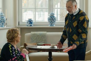 Barwy szczęścia, odcinek 3195: Józefina (Elżbieta Jarosik), Andrzej (Leon Charewicz) 