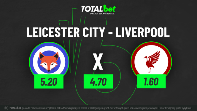 Leicester - Liverpool TOTALbet
