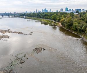 Wisła w Warszawie 27 sierpnia 2025 rano
