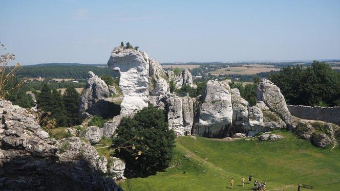 Oblężenie na zamku w Ogrodzieńcu w długi weekend