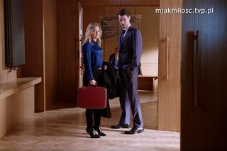 M jak miłość odc. 1727. Julia (Marta Chodorowska), Rotkiewicz (Aleksandar Milicević)	
