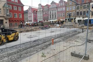 Trwa remont Starego Rynku w Poznaniu. Tak wygląda obecnie [13.07.2023]
