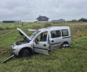 Wypadek na DK-63 pod Wiśniewem