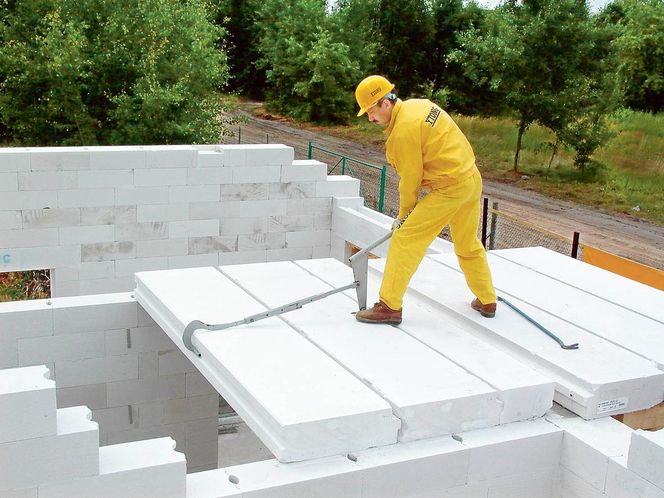 Płyty z betonu komórkowego