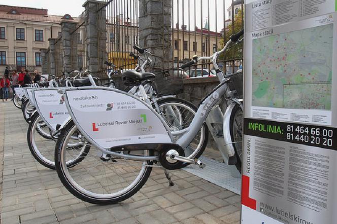 W Lublinie do wypożyczenia czeka blisko 900 rowerów