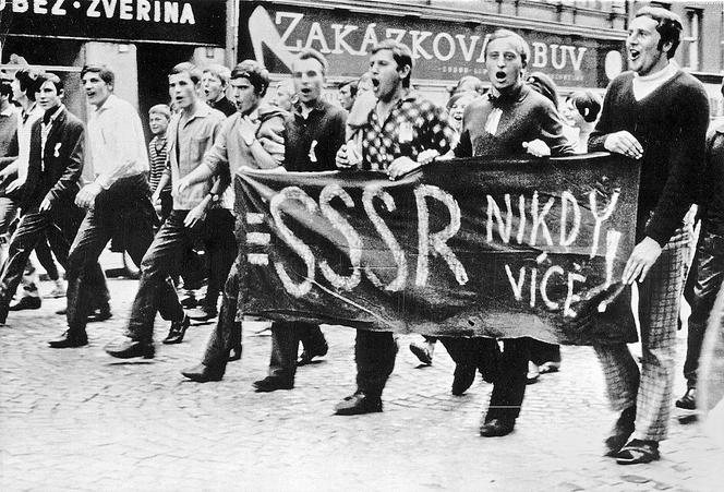 Dunaj zalewa Czechosłowację