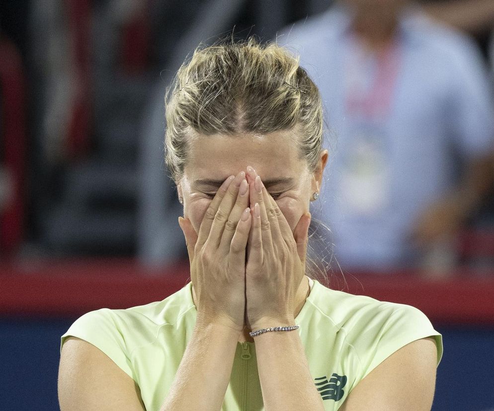 Eugenie Bouchard zakończyła karierę i zalała się łzami