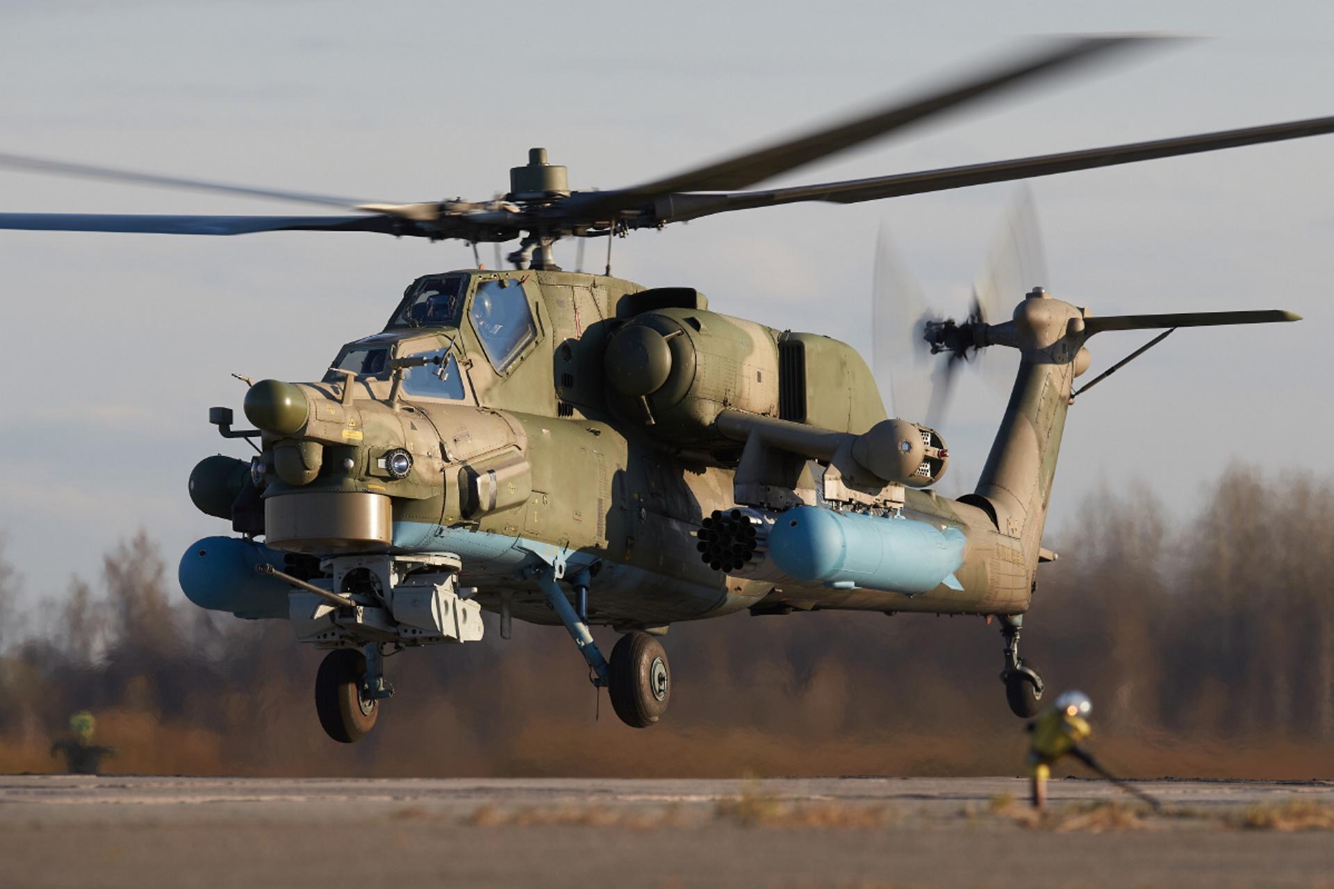 Rosyjski Mi-28 i Su-35