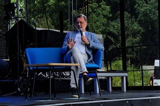 Prelekcja Michała Rusinka na otwarciu Cogiteonu w Krakowie