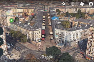 Trójwymiarowy Szczecin w Google Earth
