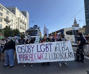 Parada Równości w Warszawie zablokowana. Szokujące sceny.