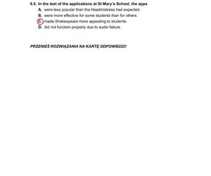 Matura 2025 angielski rozszerzony: ODPOWIEDZI do wszystkich zadań, gotowe rozwiązania matury z angielskiego - Formuła 2015 [8.05.2025]